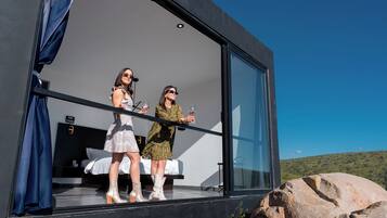 Habitación Deluxe, vista a la montaña | Wifi gratis y ropa de cama