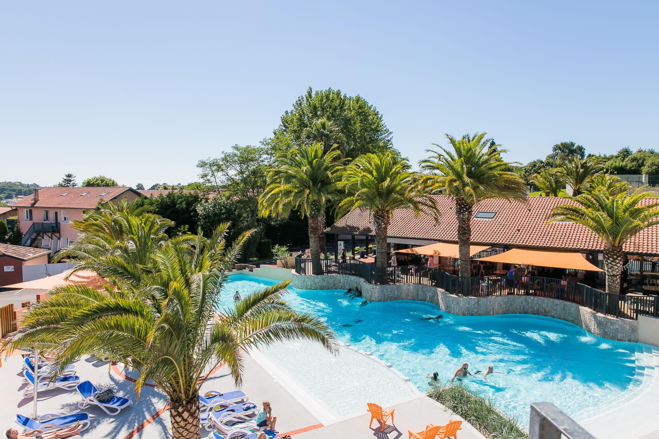 Una piscina climatizada