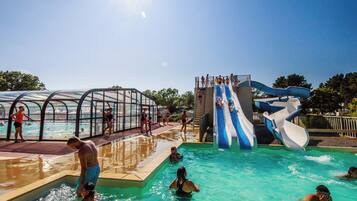 Piscine couverte, piscine chauffée