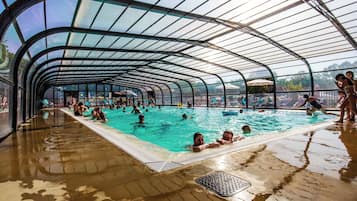 Indoor pool, a heated pool