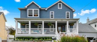 Family friendly beach town with access to beach club
