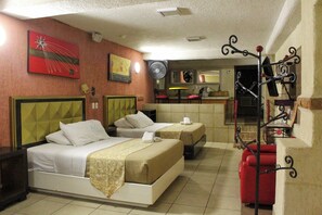 1 bedroom, WiFi, bed sheets - Habitación Doble Hotel Boutique Azul Turquesa (Cuernavaca)