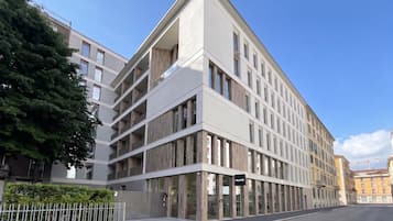 Overnatningsstedets facade