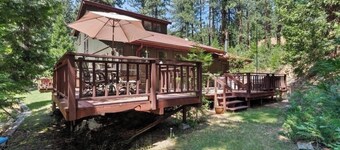 Cozy, peaceful mountain retreat in Lake Davis, Portola. Outdoor lover getaway!