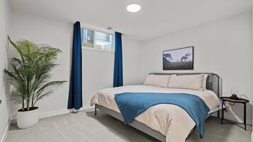 2 dormitorios, tabla de planchar con plancha, wifi y ropa de cama