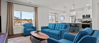 Bright, new suite 10 min from Calgary