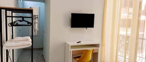 Double Room, Balcony, City View | Desk, laptop workspace, free WiFi