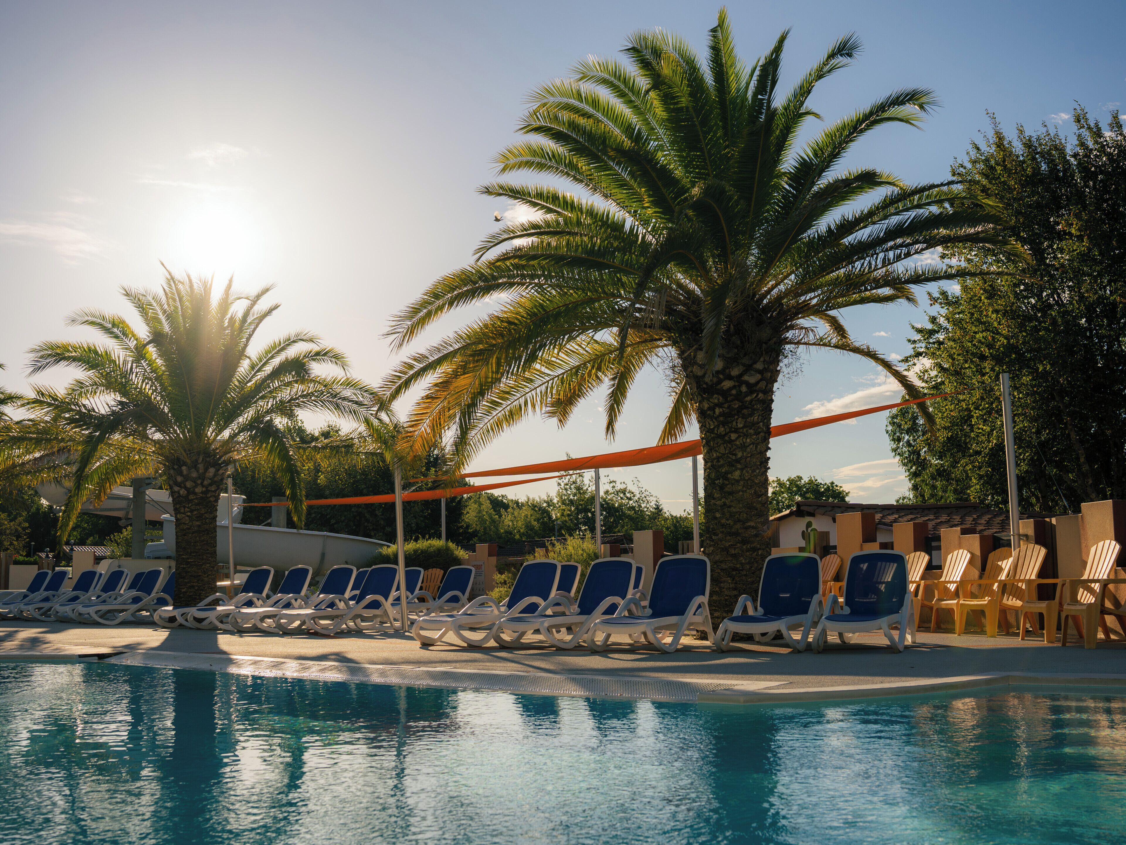 Una piscina climatizada