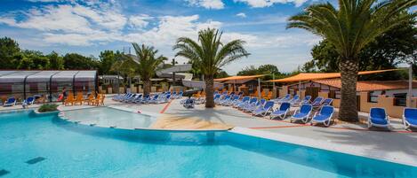 Una piscina climatizada