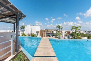 Pool - Rooftop Pool Studio Steps from 5th Ave (Playa del Carmen)