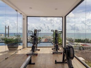 Fitness facility - Beautiful view Studio near Beach (Playa del Carmen)