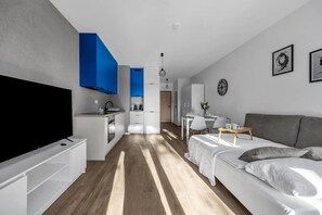 1 sovrum, strykjärn/strykbräda, wi-fi och sängkläder
