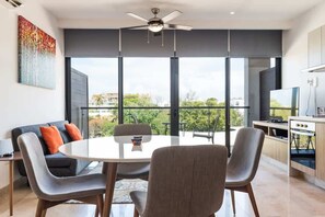 Dining - Luxury 1BR Condo w Rooftop Pools and Ocean Views (Playa del Carmen)