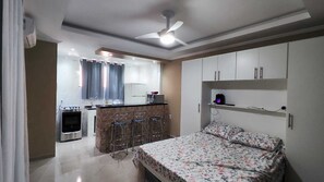 1 bedroom, iron/ironing board, WiFi, bed sheets - Complete Studio 3 (Rio das Ostras)