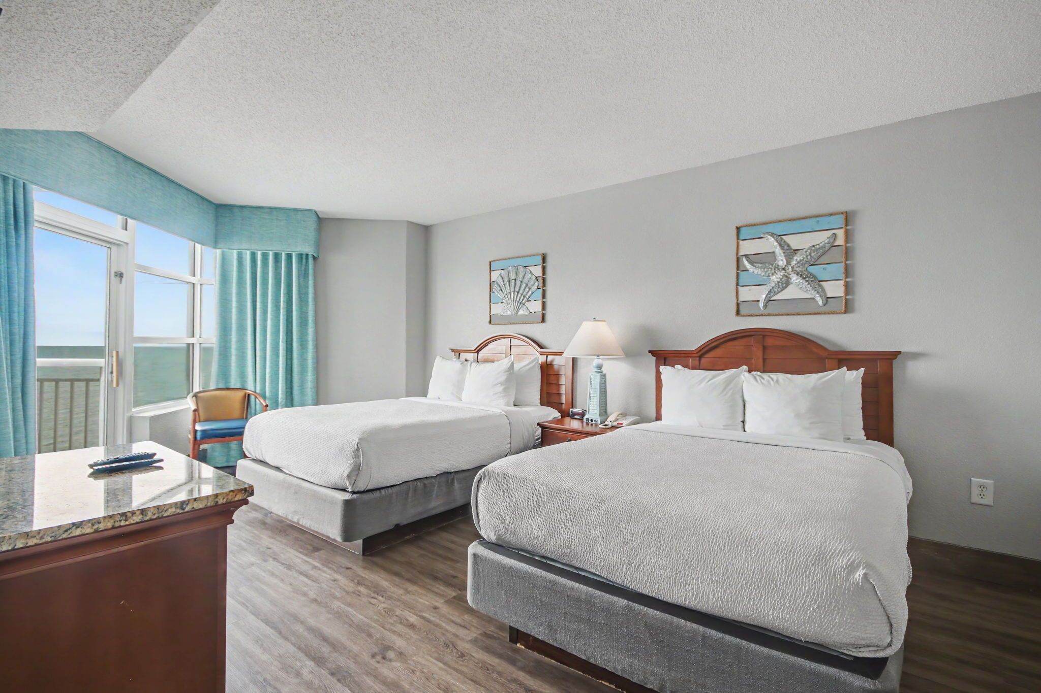 Suite, 2 Bedrooms, Oceanfront | In-room safe, blackout drapes, iron/ironing board, free WiFi