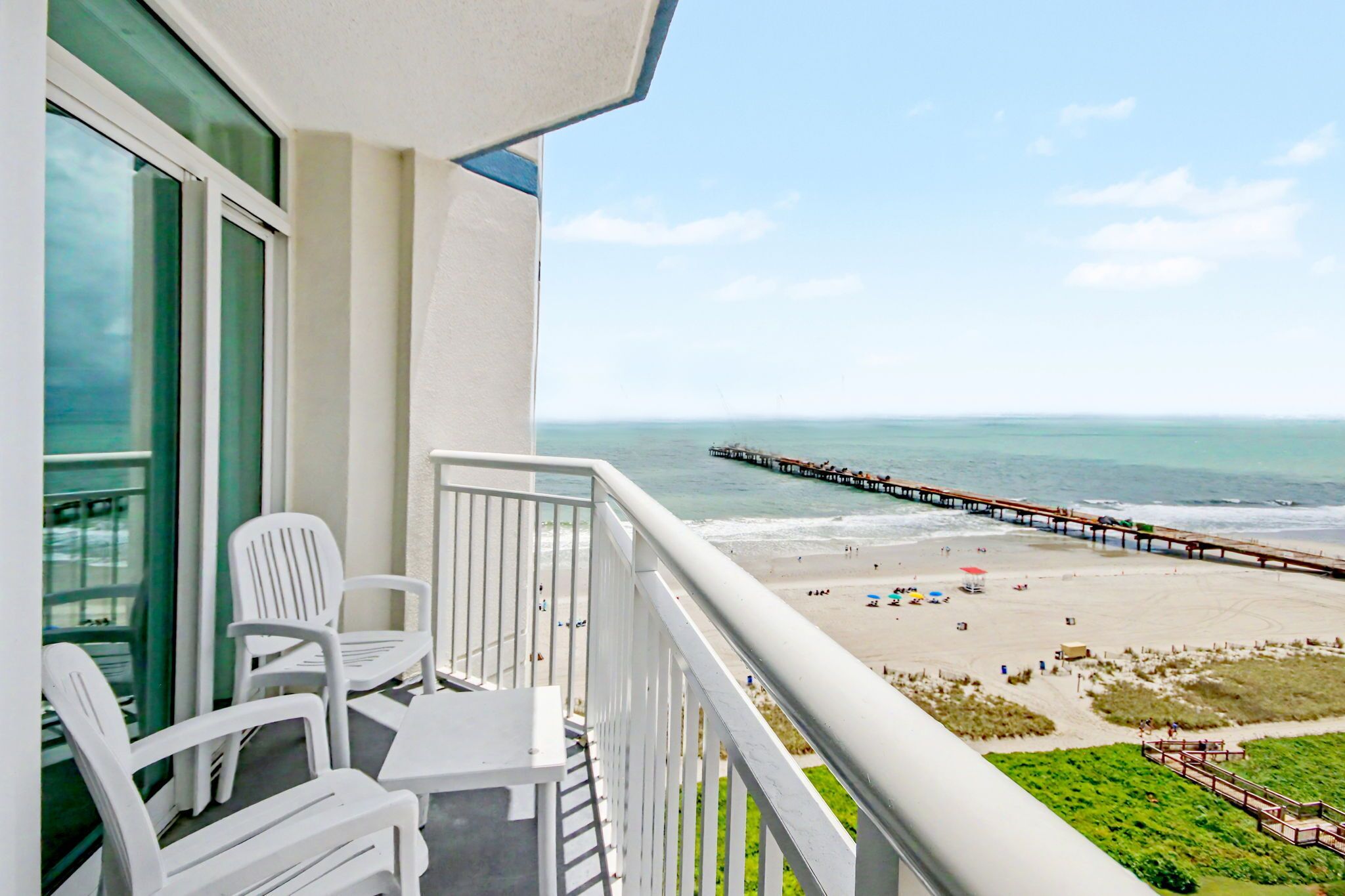 Suite, 1 King Bed with Sofa bed, Partial Ocean View (Partial Ocean View 1 Bedroom Suite w/) | Balcony