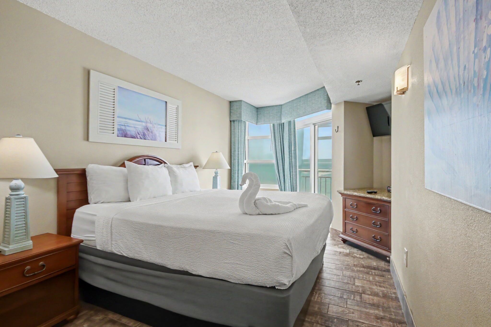 Suite, 2 Bedrooms, Oceanfront (Oceanfront 2 Bedroom Suite w/King) | In-room safe, blackout drapes, iron/ironing board, free WiFi