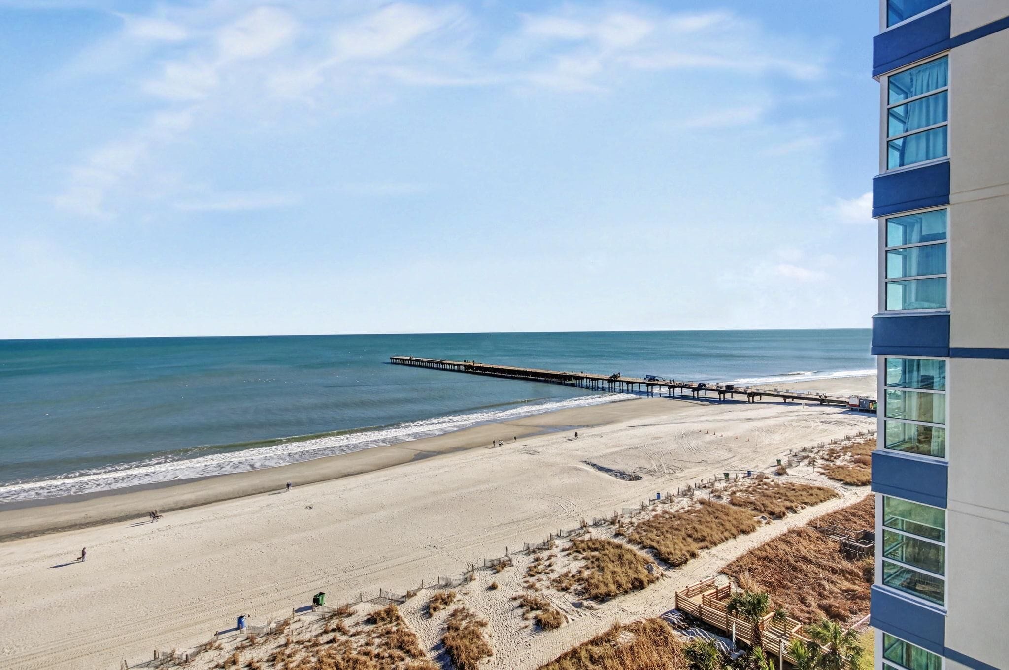 Habitación, 1 cama de matrimonio grande, vistas al mar (Oceanfront King Efficiency) | Playa | Ubicación a pie de playa