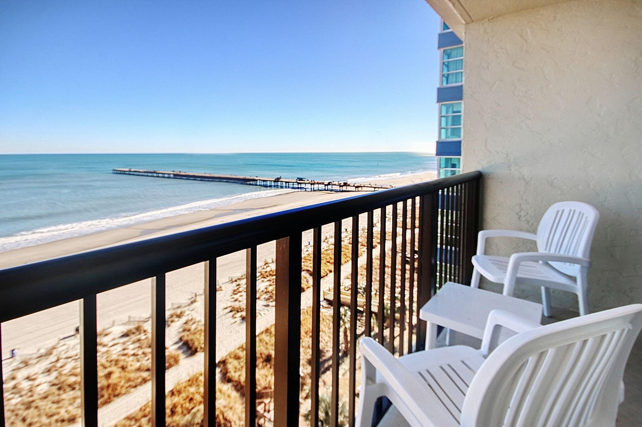 ห้องพัก, เตียงคิงไซส์ 1 เตียง, วิวทะเล (Oceanfront King Standard Room) | บริเวณที่พัก