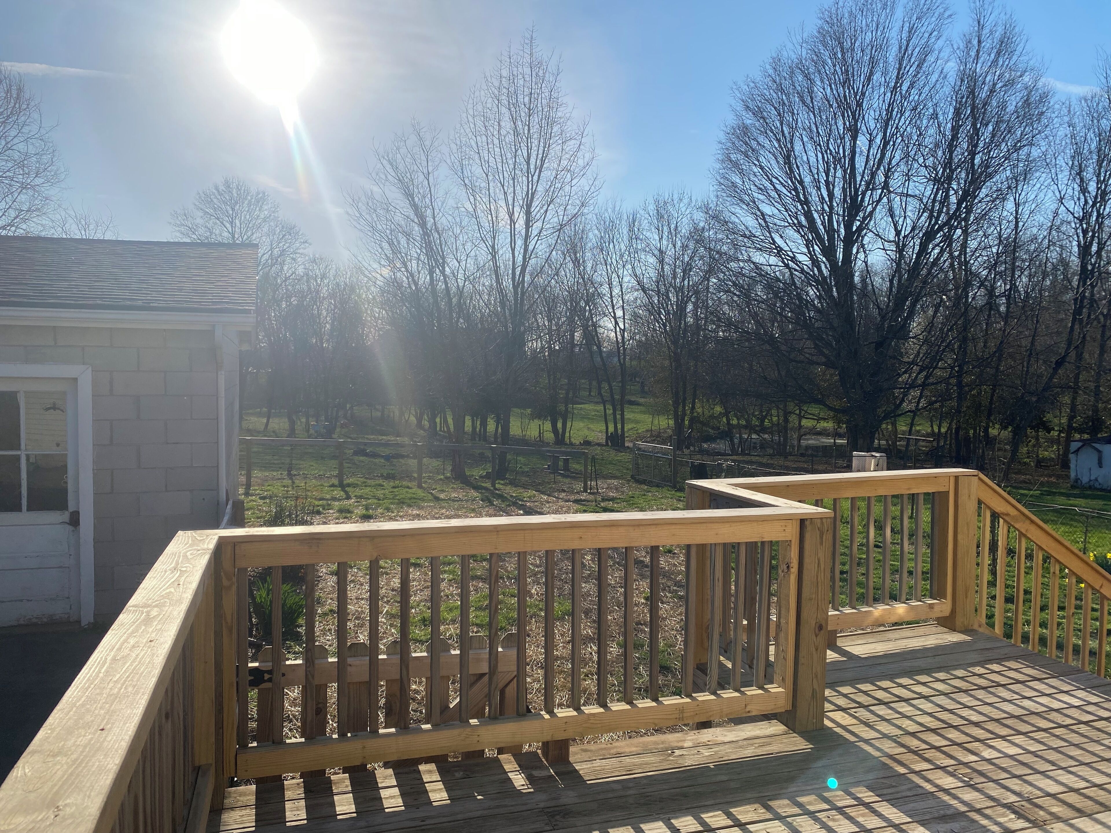 Enceinte de l’hébergement