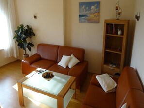 Living area - Hollandwarft, Land in Sicht | Ferien unter Reet (Pellworm)