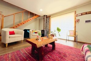 Interior - Family cabin with views of the Antuco Volcano (Antuco)