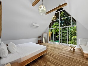 2 bedrooms, desk, free WiFi, bed sheets - Crystal Jungle Villa - Brand new with AC, Laundry, Wifi (Puerto Viejo de Talamanca)