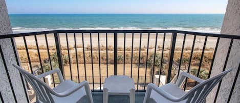 Værelse - 2 queensize-senge - havudsigt (Oceanfront Efficiency) | Overnatningsstedets område