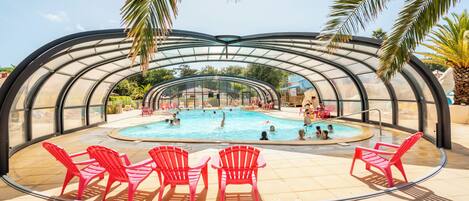 Una piscina climatizada