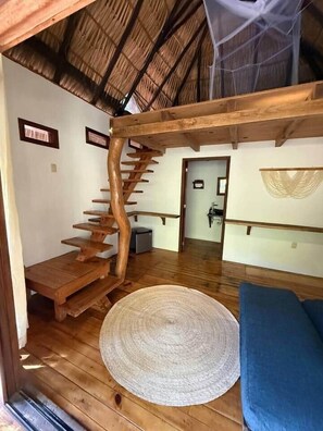 Interior - Loft with Balcony and Nature Views (Santa María Tonameca)