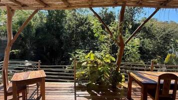 Opções para refeição ao ar livre