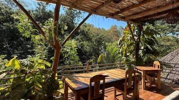 Opções para refeição ao ar livre