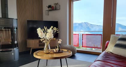 Mountain chalet with panoramic views near Brienz