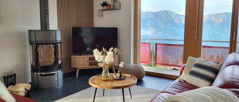 Smart TV, foosball, table tennis, books