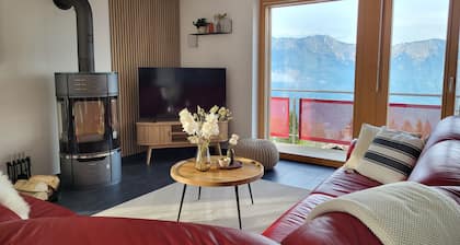Mountain chalet with panoramic views near Brienz