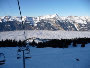 Snow and ski sports - Mountain chalet with panoramic views near Brienz (Axalp)