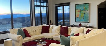 Top of the World Living- a 10,000 SF Mountain Modern Estate on Fazio Golf Course