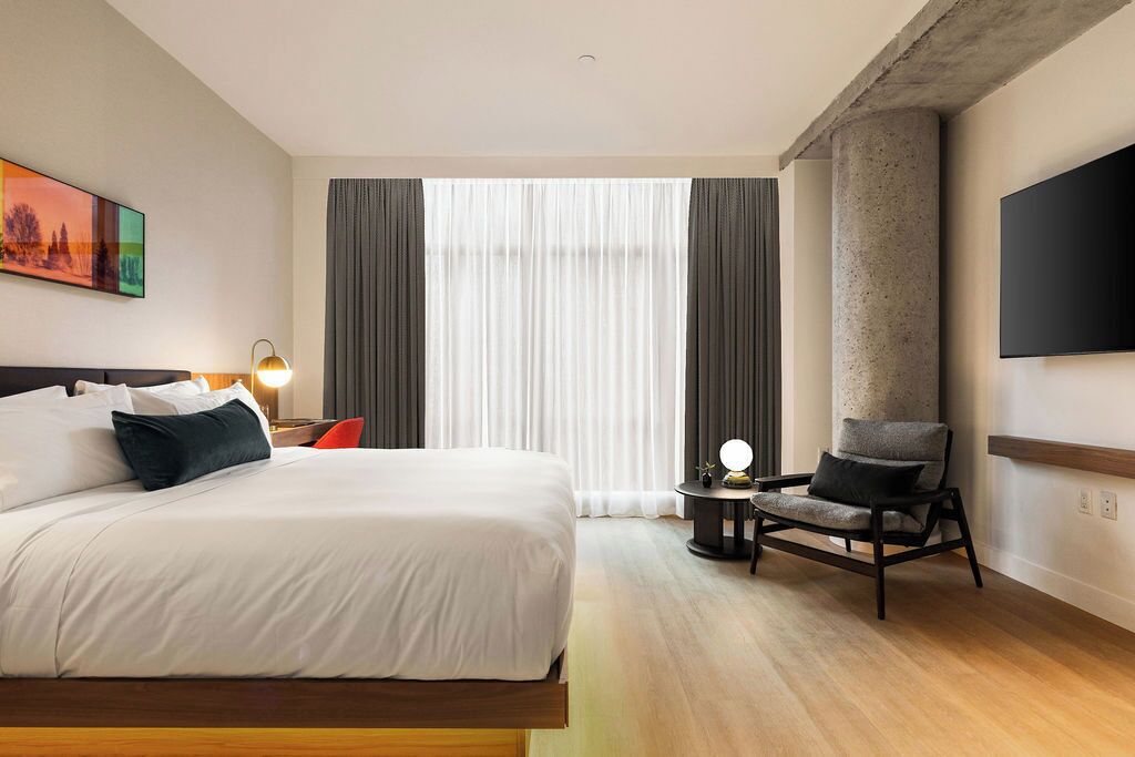 In-room safe, desk, blackout curtains, iron/ironing board