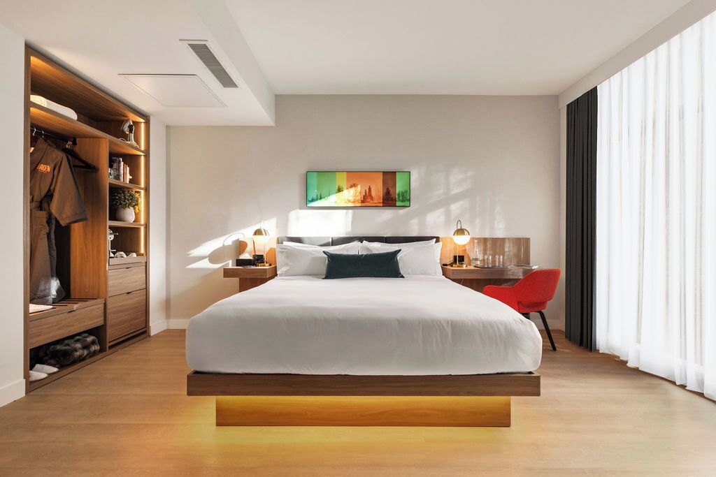 In-room safe, desk, blackout curtains, iron/ironing board