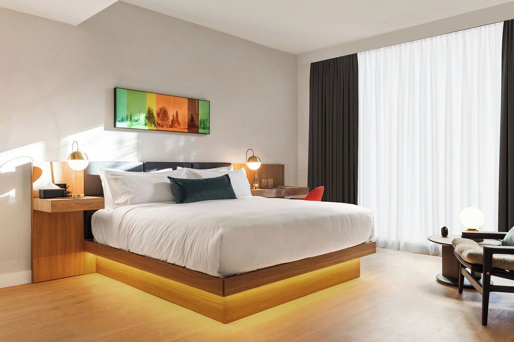In-room safe, desk, blackout curtains, iron/ironing board