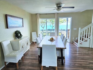 Dining - Stunning Oceanfront/Mountain Views Home - 30+ Days (Hauula)