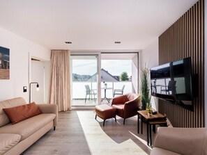 TV - Inseltörn apartment 6 - Comfortable for 6 people & admission to the swimming pool included. (Büsum)