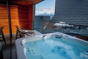 Luxury Apartment, Mountain View | Terrace/patio - Mountain Shelter Villas (Kościelisko)