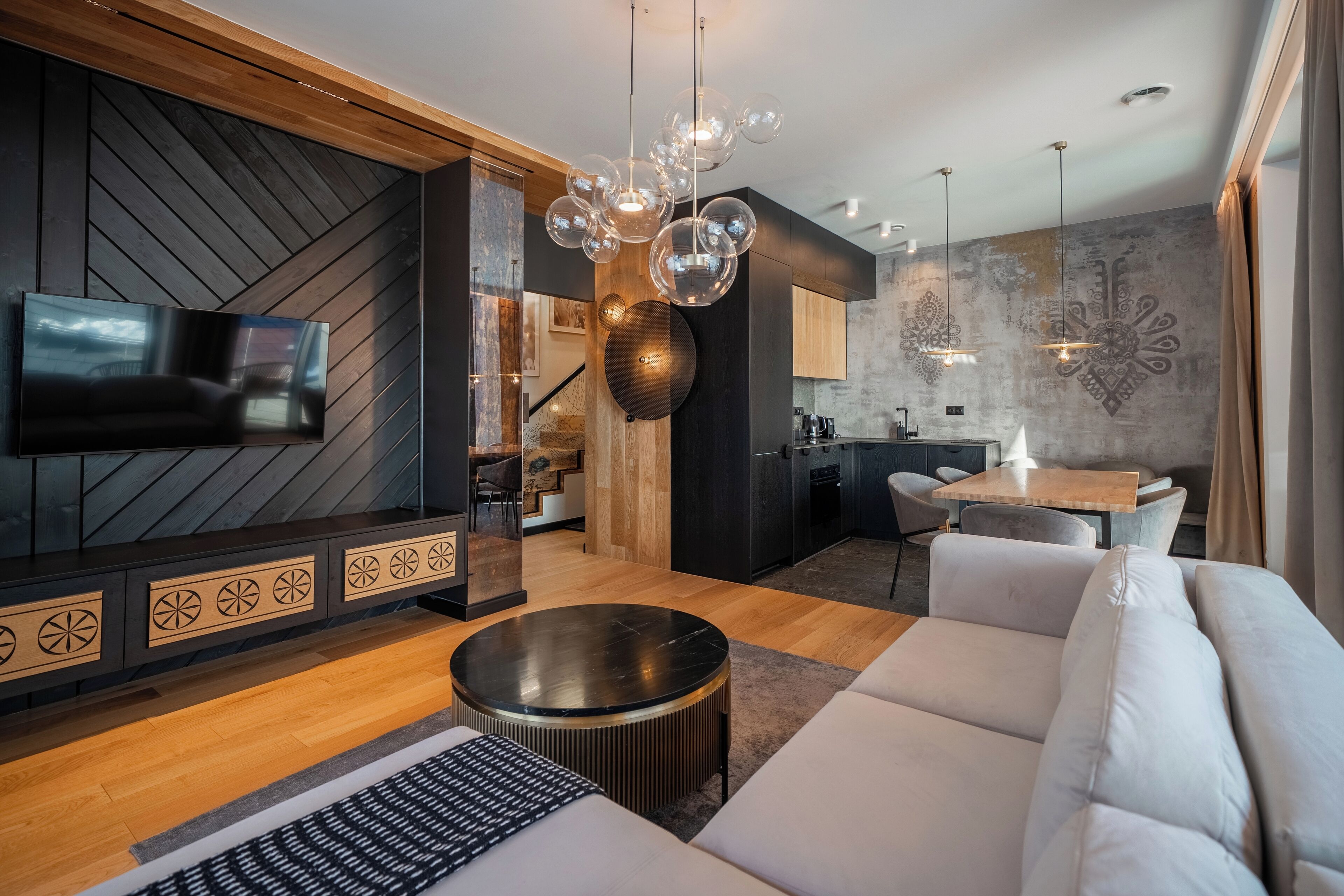 Apartemen Mewah, pemandangan gunung | Area keluarga