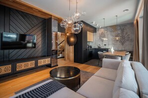 Living area - Mountain Shelter Villas (Kościelisko)