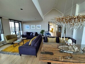 Interior - Inseltörn Penthouse - 3 rooms & roof terrace, admission to the Meerzeit included. (Büsum)