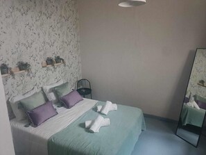 Bed sheets - Cozy apartment in Cazorla with Wi-Fi and air conditioning (Cazorla)