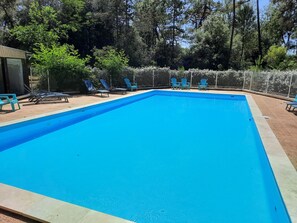 Pool - New apartment with balcony and parking, pool at Domaine de la Savinière (La Tranche-sur-Mer)