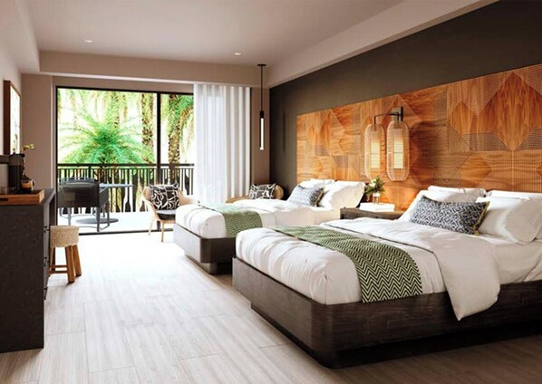 In-room safe, laptop workspace, blackout drapes, soundproofing - Lopesan Caoba Lagoon Resort Spa & Casino (Punta Cana)