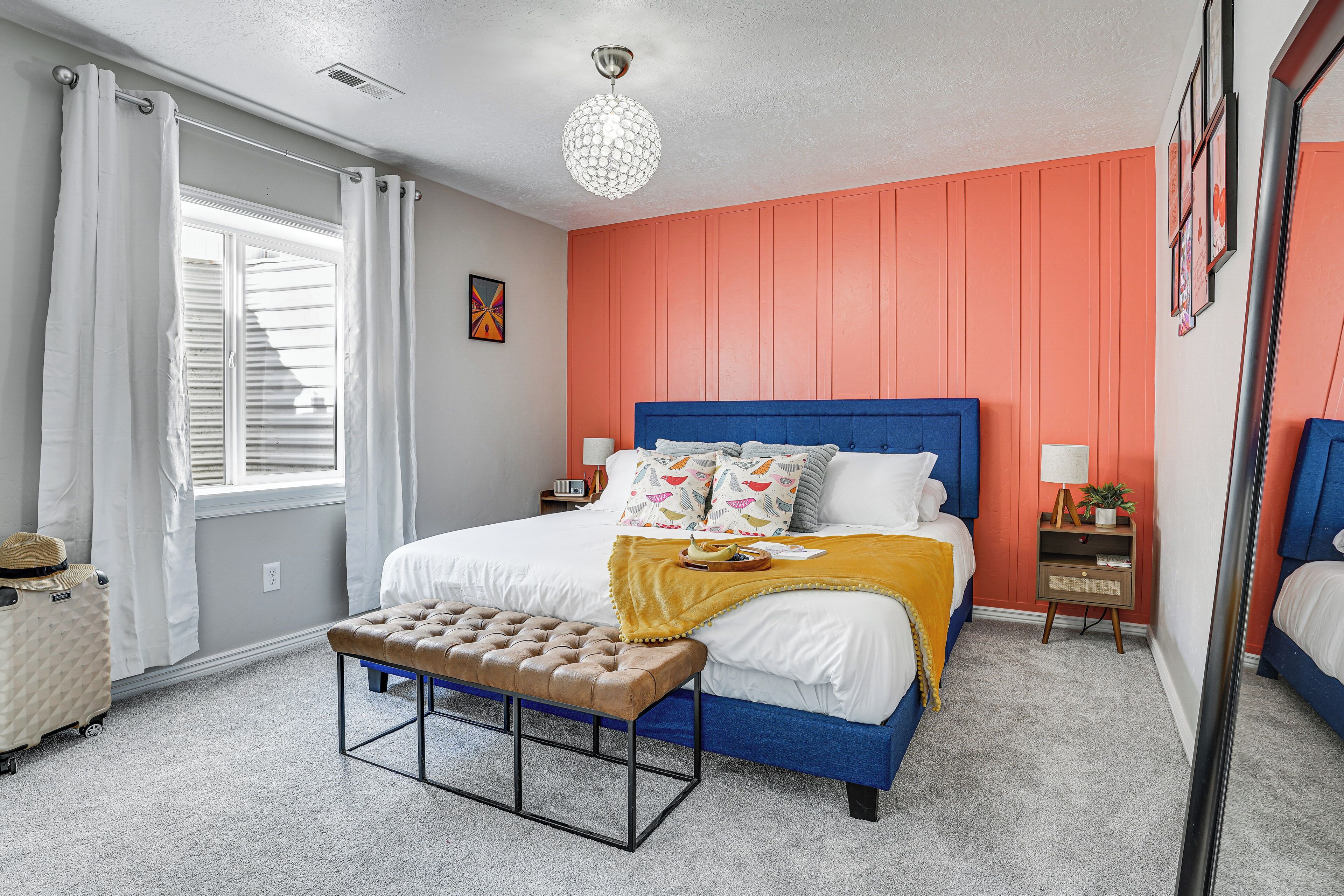 2 chambres, fer et planche à repasser, accès Internet, draps fournis